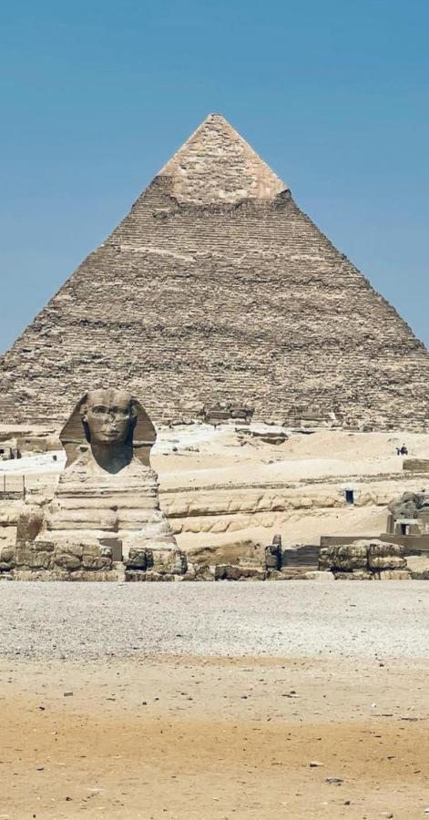 Mesho Falcon Pyramids View Inn Kafrat al Jabal Exterior photo